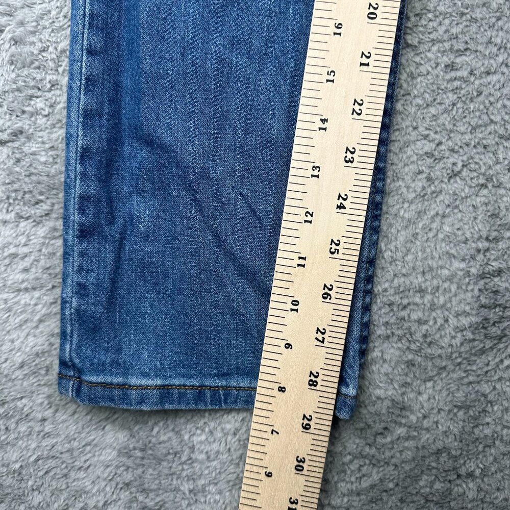 Wrangler Straight Leg Jean Size 16 Straight Fit Womens Blue 5-pocket - Picture 12 of 13